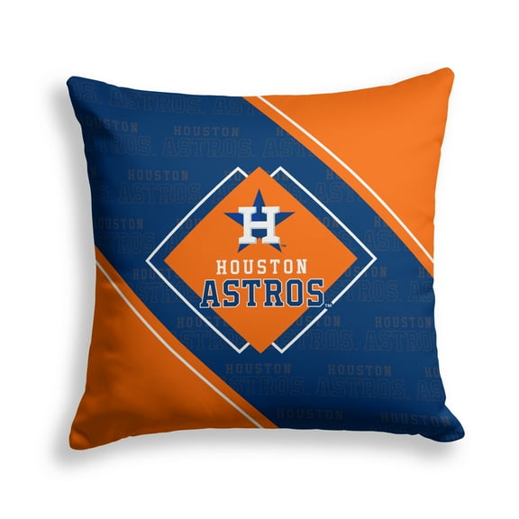 Pegasus Houston Astros 18" x 18" Diamond Boxed Decor Pillow