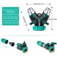 thumbnail image 4 of Distribuidor de tubo de 2 vías, distribuidor de 2 vías de 3/4" y 1/2" con 2, 4 of 5