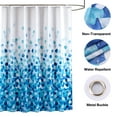 thumbnail image 3 of NEWEEN Shower Curtain 72 x 72 Polyester Waterproof Heavy Duty Shower Curtain Liner with Magnetic Weights Machine Washable, 3 of 10
