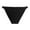 34# Black, variant on String Underwear for Women Cotton High Cut Stretch Breathable Low Rise Hipster Cheeky Bikini Panties White XL