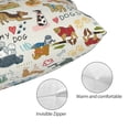 thumbnail image 5 of Vsdgher Dogs Funny Pets Print Pillow Cases -Iconic Collection Pillowcases -Extra Soft, Not easy to deform,not pilling Export quality, 5 of 8