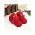 thumbnail image 5 of Newborn Baby Girls Kids Princess Bowknot Lace Ruffle Frilly Ankle Socks Bowknot, 5 of 8