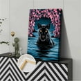 thumbnail image 3 of Vintage Abstract Black Panther Canvas Wall Art Print for Bedroom Living Room Home Decor, 3 of 8