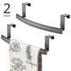 thumbnail image 2 of Barra de toallas mDesign Spira Collection, paquete de 2 unidades, color grafito, 2 of 9