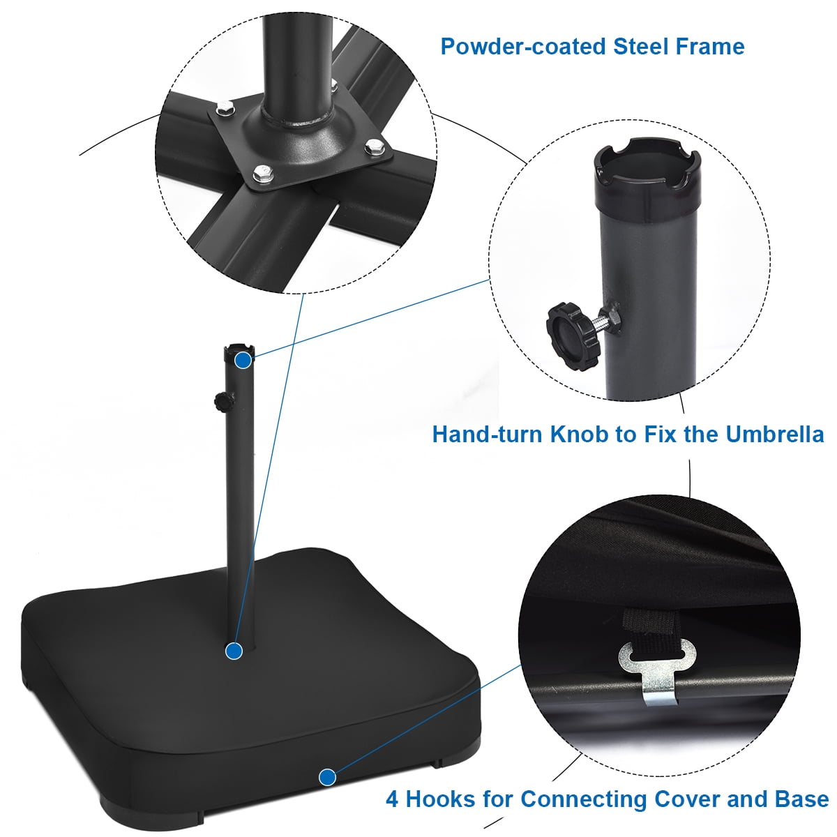 costway umbrella base