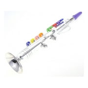 Clarinet With 8 Colored Keys Toy Instrument for Girls & Boys Gift Present