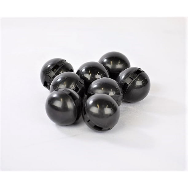 Set of 8 Shoe Freshening Balls in Black Shoe Deodorizer