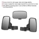 thumbnail image 5 of Kit combinado de espejo retrovisor lateral central UTV ATV, apto para Commander Arctic Cat Wildcat, 5 of 10