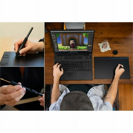 Wacom - Intuos Pro Large Bluetooth Professional Graphic Drawing Tablet  (2025) - Black