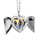 thumbnail image 1 of Carrera de bicicletas Alas de ángel collar colgante regalo de moda Unbranded M, 1 of 3