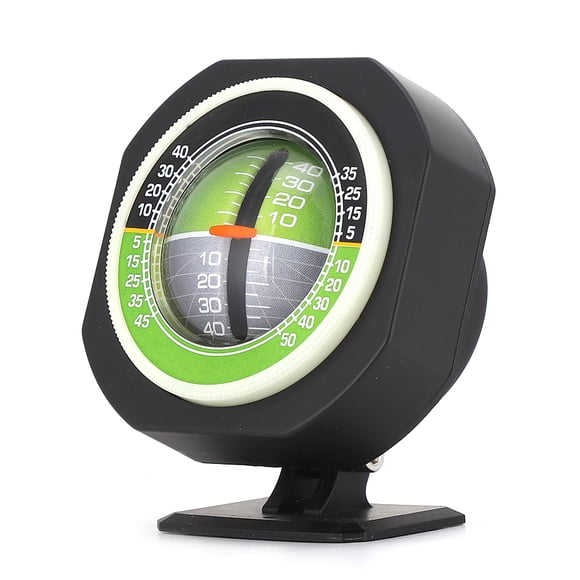 Inclinómetro LED luminoso para coche, medidor de ángulo de pendiente ajustable, equilibrador de medición Universal