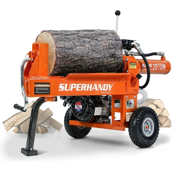 SuperHandy 20 Ton Gas Log Splitter - 7HP 209CC, 20" Max Log Length