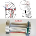 thumbnail image 3 of relayinert 3x Silver Diverter Barbell LS Diverter Barbell Compatible With LS Engines With O-Ring Aluminum 1Set, 3 of 6