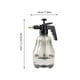 thumbnail image 3 of 1500ml Watering Spray Bottle Watering Kettle High Pressure Watering Spray Bottle Watering Kettle Gardening Sprayer Adjustable Modes, 3 of 6