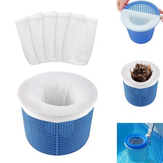 Chaussettes de Skimmer de Piscine, 20 Pièces Pool Skimmer Socks, Chaussette  Filtre Piscine, 1322cm