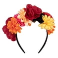 thumbnail image 1 of Diadema con accesorios para fiestas de Halloween, para disfrazarse de mujer, 1 of 9