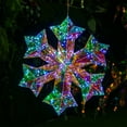 thumbnail image 6 of RXIRUCGD Color Changing Snowflake Hanging Decoration Outdoor Christmas Light with LED Effects for Holiday Party Decor Indoor Seasonal Display with Energy Efficient Design, 6 of 6