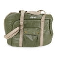 thumbnail image 1 of Small Pet Carrier for Small Dogs and Cats - Washable Semi-Open Pet Travel Tote Bag - Adjustable Strap Pet Carrier for Cat Travel Bag - 9.8 x 15.7 x 13 Inch - Sage, 1 of 7