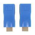 thumbnail image 2 of 5X Extendeur vers Rj45 Réseau Lan Émetteur Récepteur Tx Rx Cat5E Cat6 Câble Ethernet V1.4 30M 4K Hd TV, 2 of 8