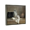 thumbnail image 4 of Stupell Industries Classic Still Life Painting Abstract Painting Gray Floater Framed Art Print Wall Art, 21 x 17, 4 of 10