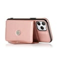 thumbnail image 4 of For Apple iPhone 11 (XI6.1) ELEGANT Wallet Case ID Money Holder Case Cover - Rose Gold, 4 of 7