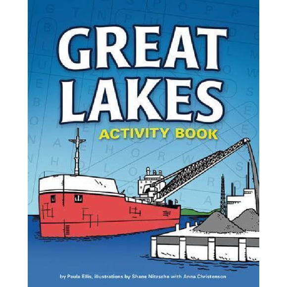Great Lakes Activity Book (Color and Learn)