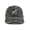 Washed-Black, variant on Washed Cotton Adult Baseball Cap, Bass Fish Embroidery Adjustable Unisex Fishing Dad Hat