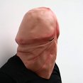 thumbnail image 3 of 1 Pcs Halloween Mask, Halloween Scary Mask Horror Latex Mask For Cosplay Party, Spoof Mask Hood Prank Mask Funny Spoof Hood Halloween Performance Mask, 3 of 5