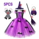 thumbnail image 5 of Disfraz de bruja de Halloween para niñas, disfraz de bruja malvada, disfraz de Purim, fiesta de carnaval, Navidad, vestido de tutú para niñas pequeñas, vestido de fiesta, 5 of 5