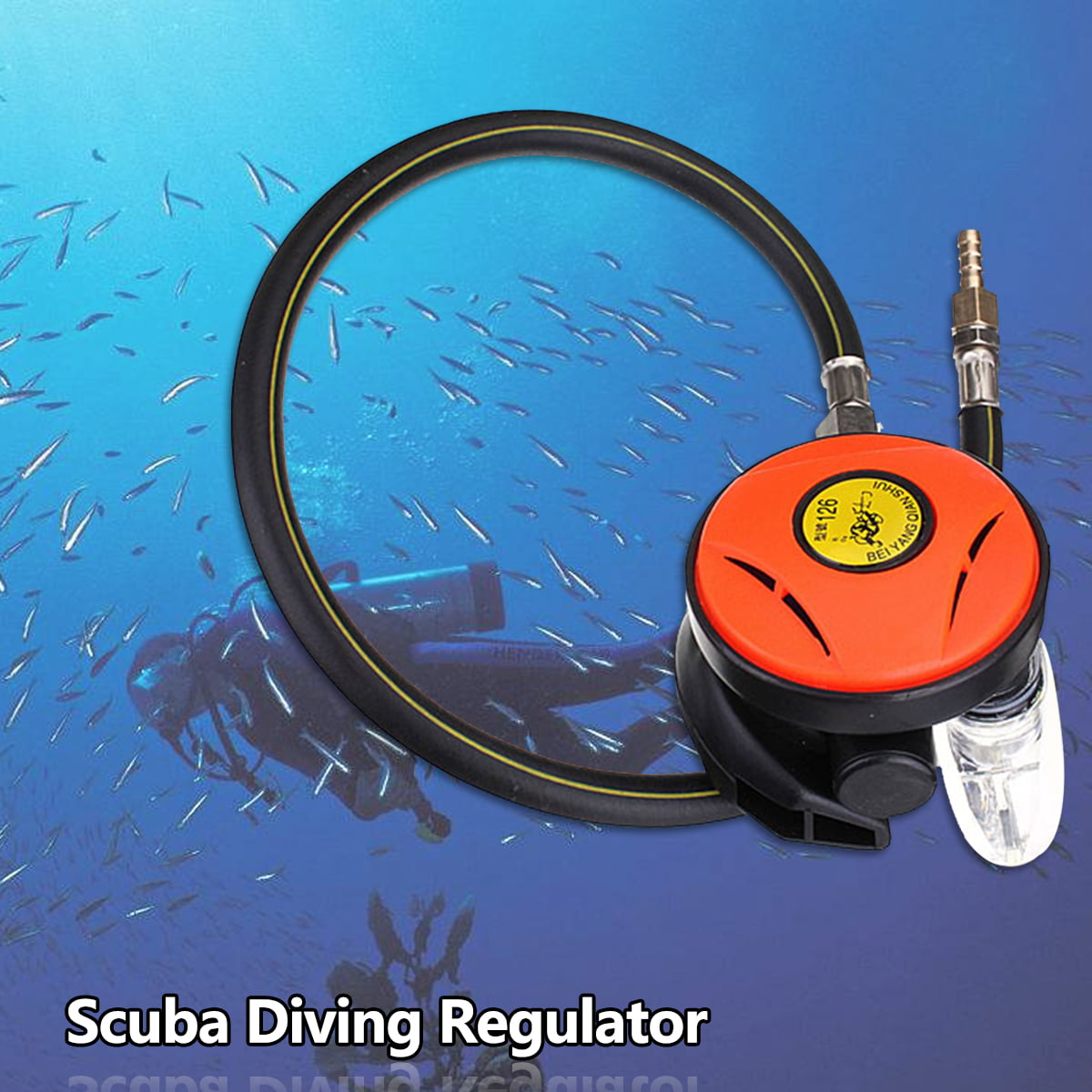 Second 2nd Stage Scuba Explorer Diving Regulator Hose Octopus Hookah 145PSI 