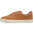 thumbnail image 5 of FUTINA women court Sneakers Comfortable Retro Tennis Sneakers Low Top Faux Leather walking Shoes(Brown/Beige US8), 5 of 5