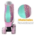 thumbnail image 4 of Patines Next de Bota Talla 23 tornasol con diseño de sirena, 4 of 4
