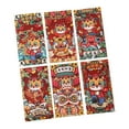thumbnail image 3 of Rongfmy 6Pcs New Year Red Envelopes Hong Bao for Spring Festival Graduation Birthday A, 3 of 9