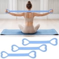 thumbnail image 3 of Set de Bandas de Resistencia con Mangos, Paquete de 3, Bandas Elásticas Portátiles para Brazos, Espalda, Hombros, Yoga, Pilates y Rehabilitación, 3 of 5