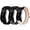 Black+BlackRainbow+RainbowPinstripes, variant on Sports Nylon Band for Charge 2, Solo Loop Stitched Nylon Replacement Strap, Skin-Friendly Soft Wristband for Charge 2 Men Women