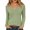 Green, variant on Tqcoqu Long Sleeve Womens Tops V Neck Casual Tunic Loose Fit Basic Shirts Trendy Tops for Women 2026