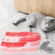 thumbnail image 3 of KAKOWELY Esterilla para dormir para perros y gatos con diseño de tocino grueso, almohadilla para cachorros, 3 of 5
