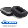 thumbnail image 3 of FESTFENDS 1Par Almohadillas De Repuesto Negras Para Auriculares Con Resistente Y Cómodo, 3 of 8