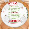 thumbnail image 2 of Round Elastic Tablecloth,Reusable Washable Table Cover,Table Cloth Fits 36"-44" Round Tables for Dinner Outdoor Picnic Flowers, 2 of 3