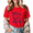 Red-1, variant on Giffimy Women's Vintage Sketch Book Plant Candle Moon Star Tired Girls Book Club Quote Graphic Cropped Short Sleeve T-shirt Classic Relaxed Fit Casual Tee For Female Book Lover Coffee Aesthetic Fans