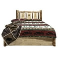 thumbnail image 6 of Glacier Country Collection Platform Bed w/ Storage, California King w/ Laser Engraved Pine Design, 6 of 9