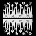 thumbnail image 3 of 2 piezas/lote de copos de nieve blancos de Navidad, tiras de hielo de nieve artificiales, adornos de decoración navideña, colgantes para festivales, fiestas, decoración de ventanas, 3 of 4