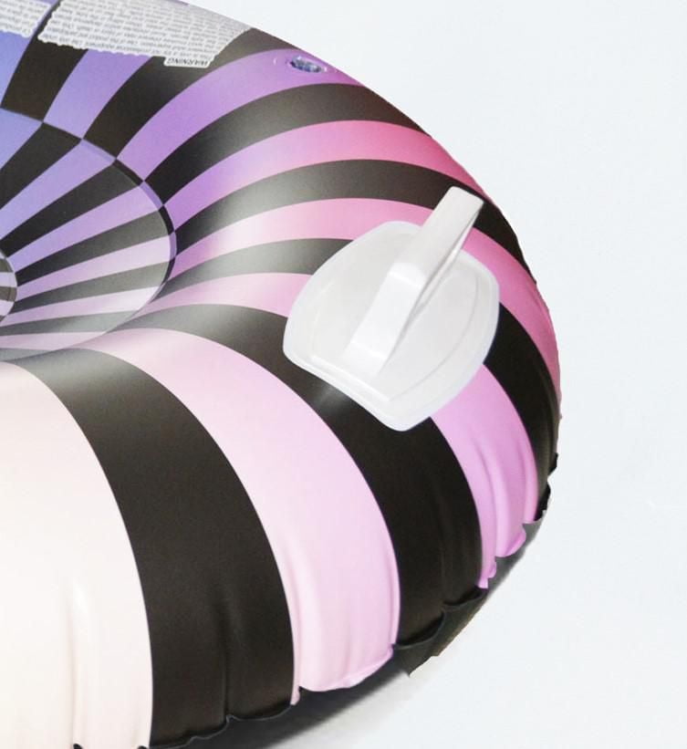 Pathfinder 39" / 100 cm Spiral Inflatable Snow Tube, for ages 3 – 12 years, Winter fun with style!
