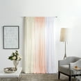 thumbnail image 5 of Martha Stewart Glacier Sheer Curtain Panel Pair, White, Pole Top, Sheer, Indoor, Adult, 2 Piece Set, 50" x 95", 5 of 5