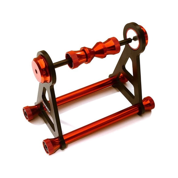 Integy RC Toy Model Hop-ups C28558RED Magnetic Type Tire Balancer for RC (5mm Shaft Size, Tire 148mm O.D. Max)