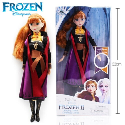 Disney Frozen 2 Elsa Anna disfraz muñeca casa de juegos juguete de mano