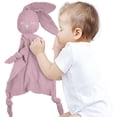 thumbnail image 2 of Manta de seguridad para bebé juguete de peluche de conejo manta cómoda para bebé manta de seguridad para bebé juguete de peluche de conejo regalos suaves para niños y ANGGREK Otros, 2 of 8