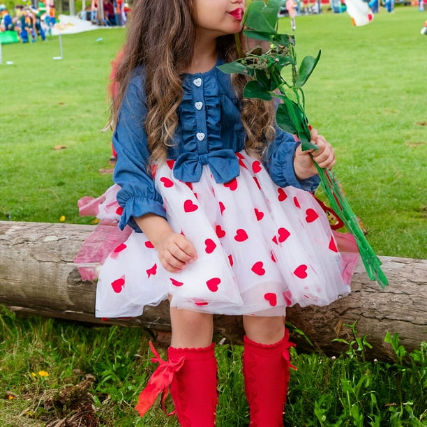blue dress with red hearts Effie's Heart Dress Small Woman S Navy Blue Keys Print Red Lace Trim Pockets