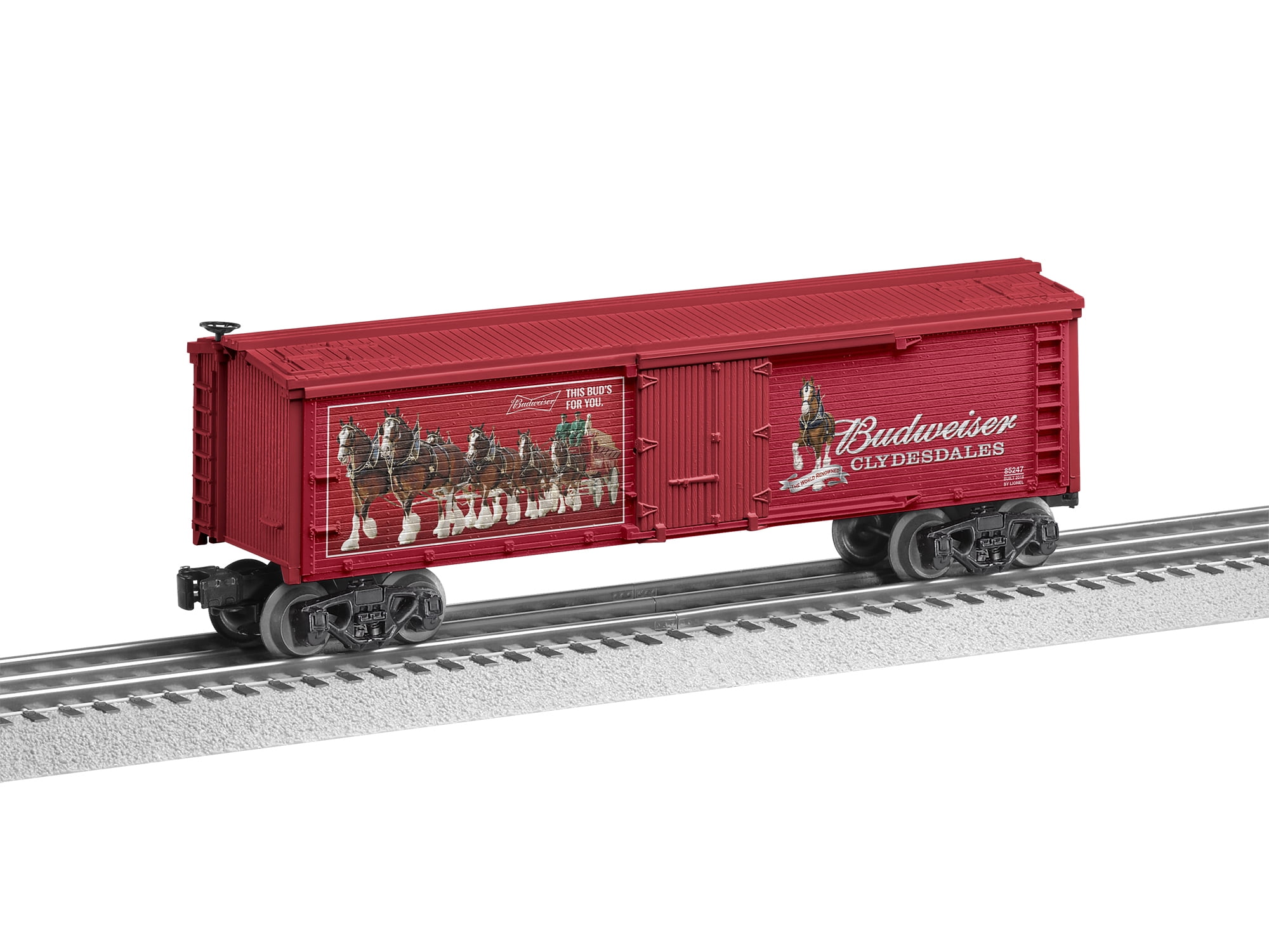 lionel anheuser busch train set