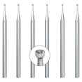 thumbnail image 1 of 6 Pcs 1.2mm Rondelles - 3/32 Pouces Tige Fil Pièces Rondes Bijoux pour Fabrication Lapidaire, 1 Ensemble x pour Gravure dremel Pièces, Argent, 1 of 6